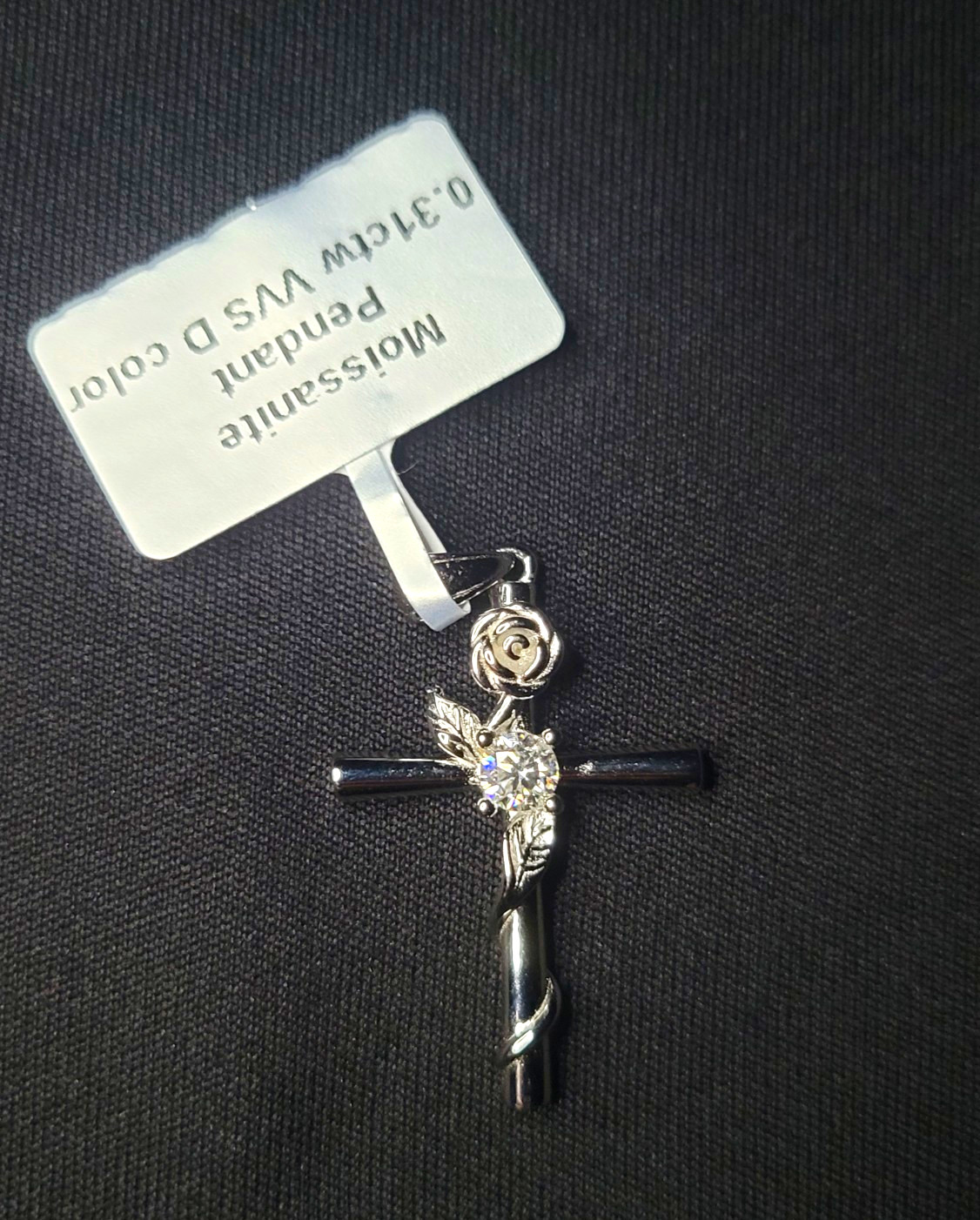 GNS M925 Sterling Silver Cross Pendant, Christianity Jewelry GNS M925 Sterling Silver Cross Pendant, Christianity Jewelry