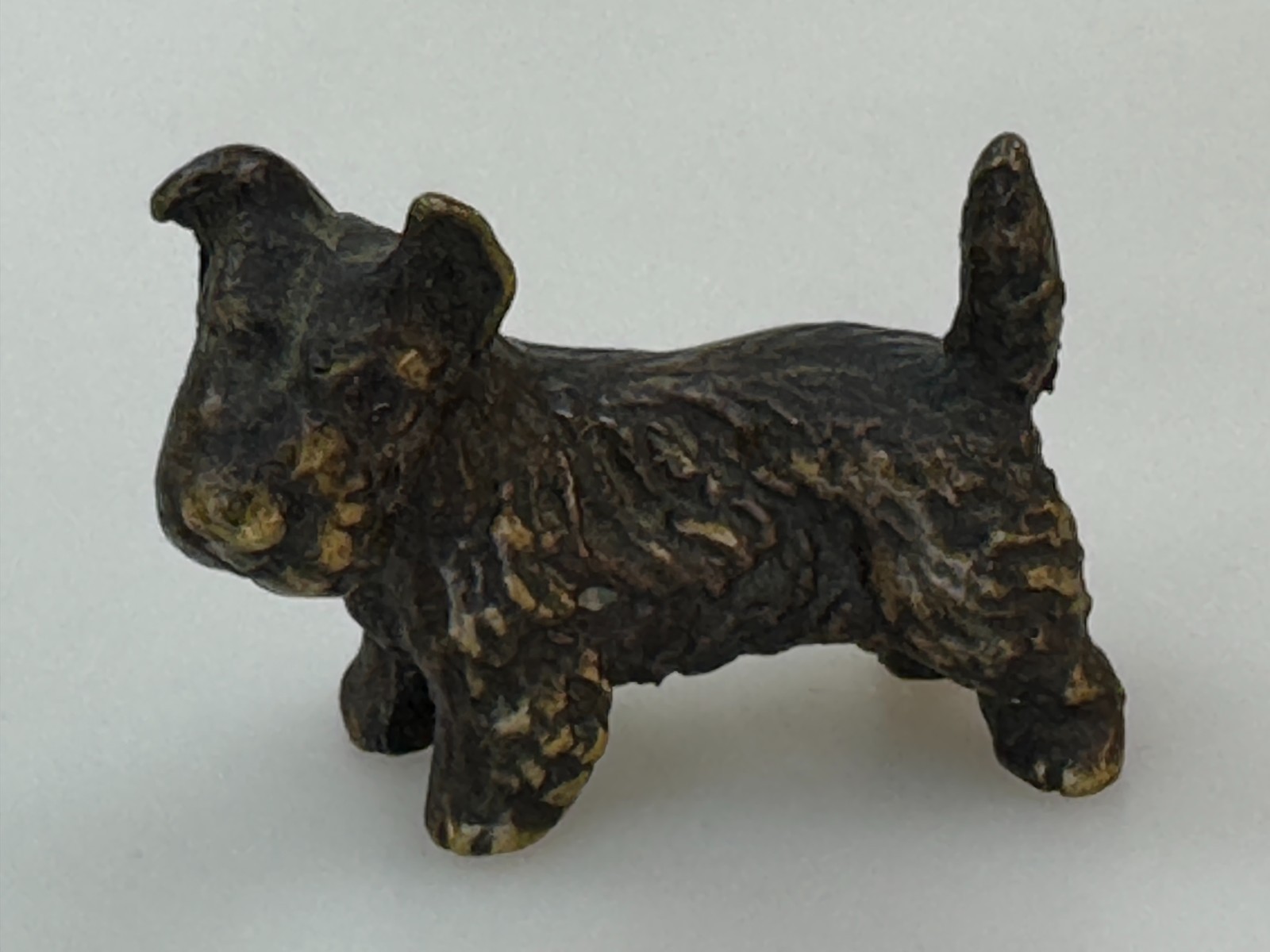 Bronze Cold Painted Scottish Terrier, Fritz Berman? Vienna? Bronze Cold Painted Scottish Terrier, Fritz Berman? Vienna?