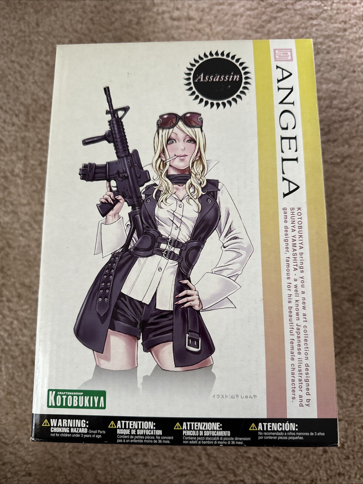 Angela Asgard, The Assassin- Art By Shura Samashita, By Kotobukiya Angela Asgard, The Assassin- Art By Shura Samashita, By Kotobukiya