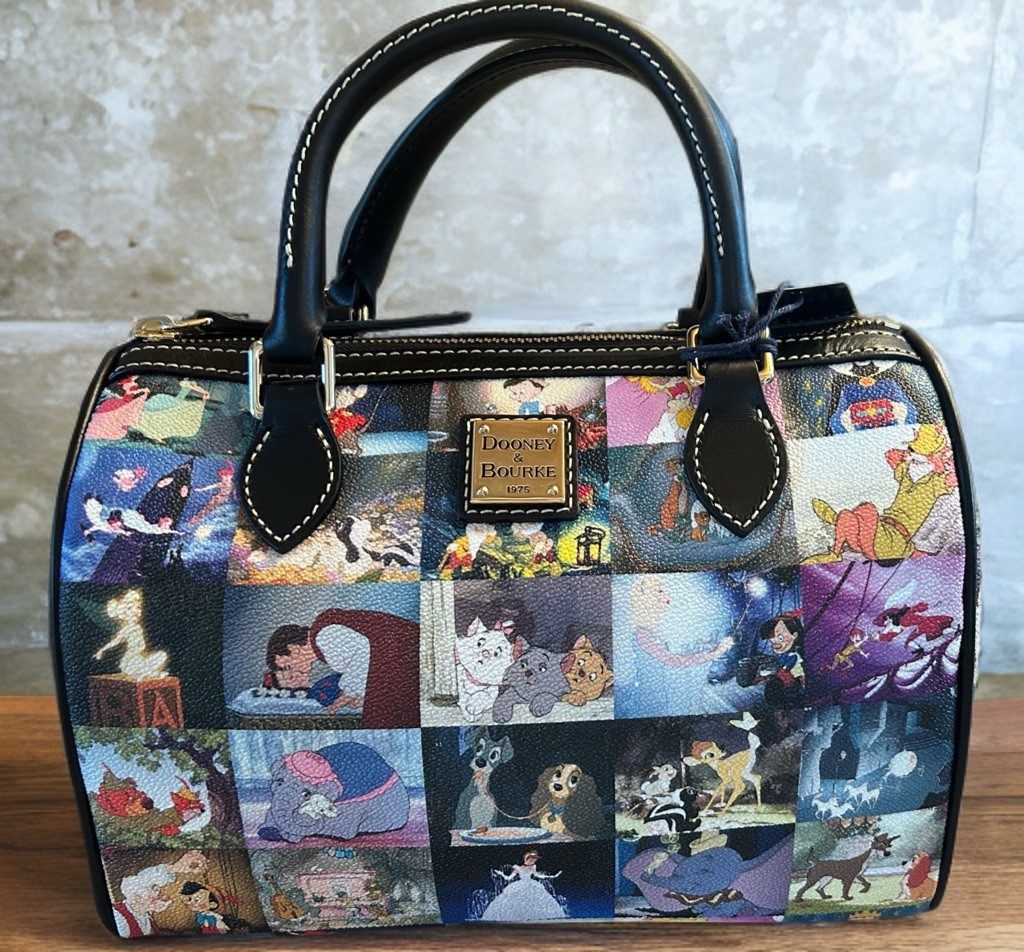 Disney Dooney & Bourke Classic Movie Films Barrel/Satchel Bag 2025 NWT Disney Dooney & Bourke Classic Movie Films Barrel/Satchel Bag 2025 NWT