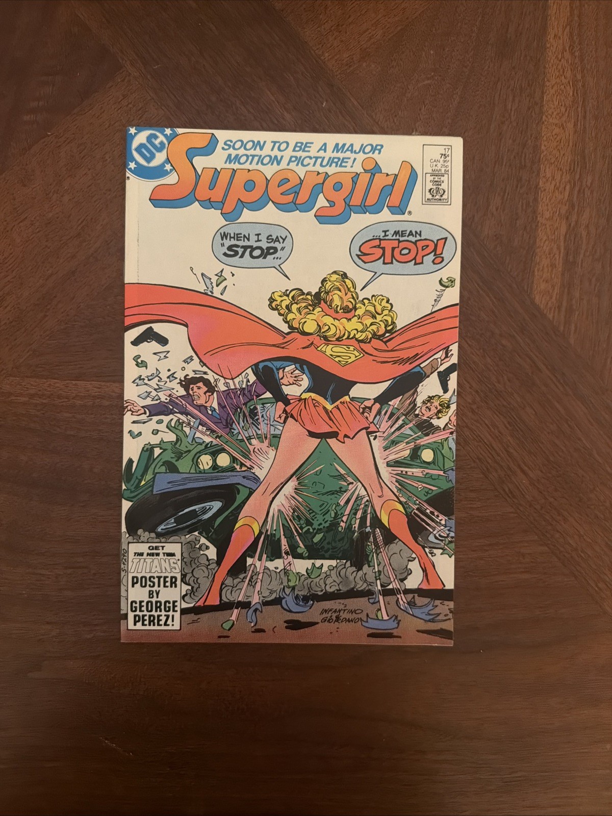 Supergirl #17 Newsstand Variant (DC Comics March 1984) Supergirl #17 Newsstand Variant (DC Comics March 1984)