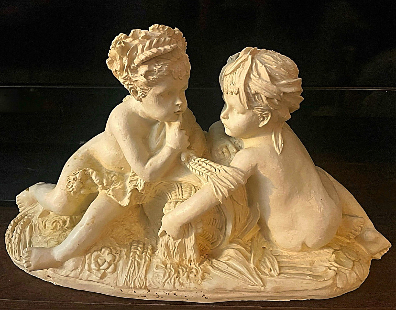 Cherub Roman Baroque Style Sculpture