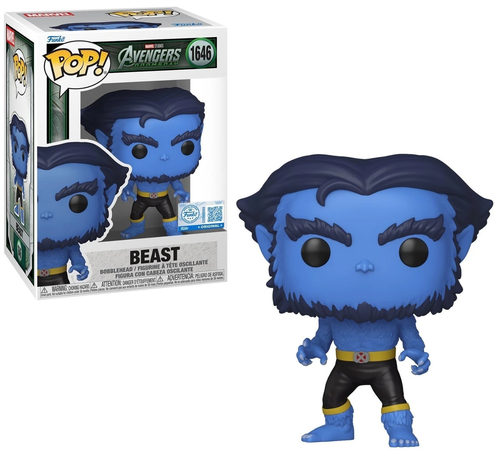 Funko Pop Beast #1646 Avengers Doomsday  Exclusive + Protector PRESALE