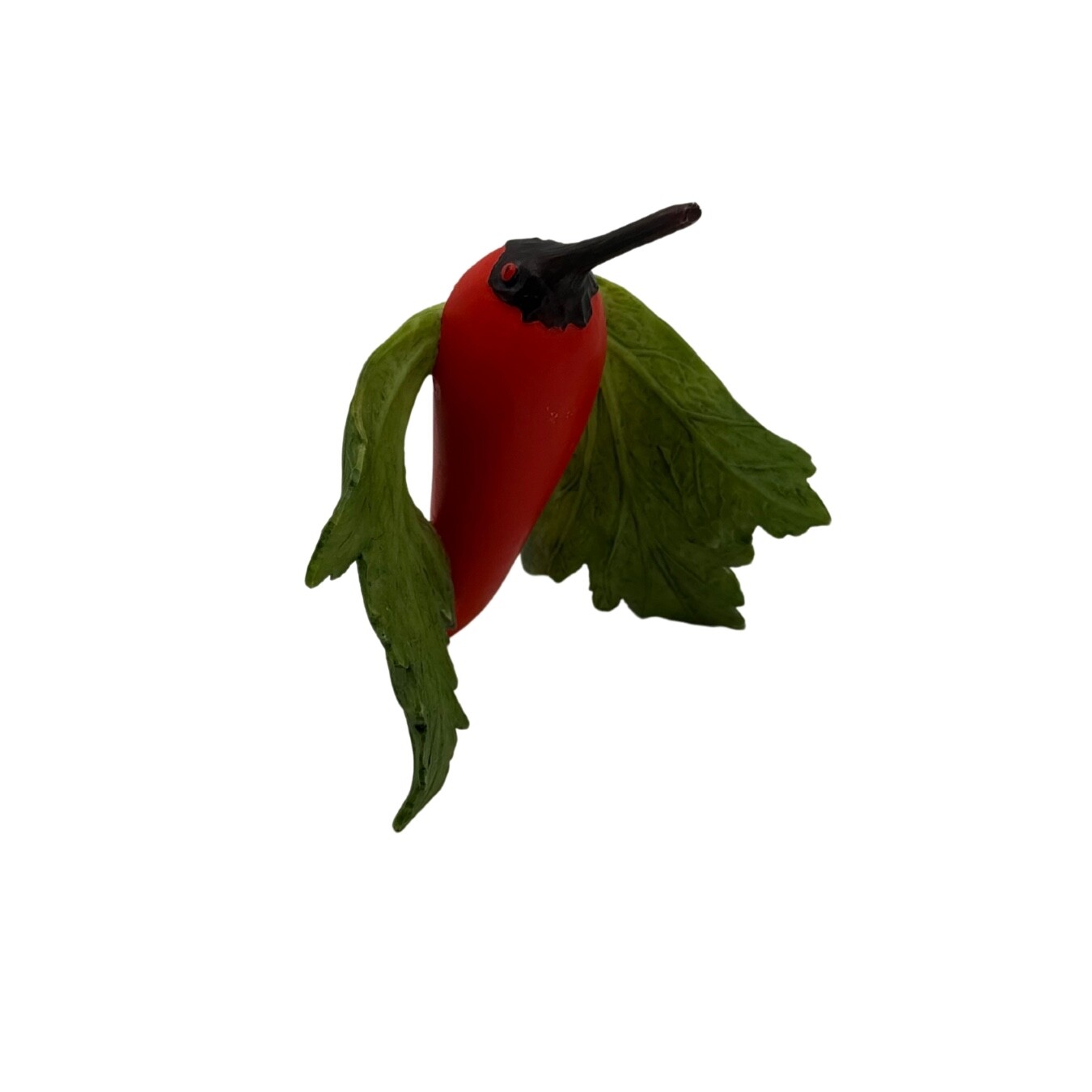 Enesco Home Grown Chili Pepper Celery Hummingbird Figurine 2007 Retired Enesco Home Grown Chili Pepper Celery Hummingbird Figurine 2007 Retired