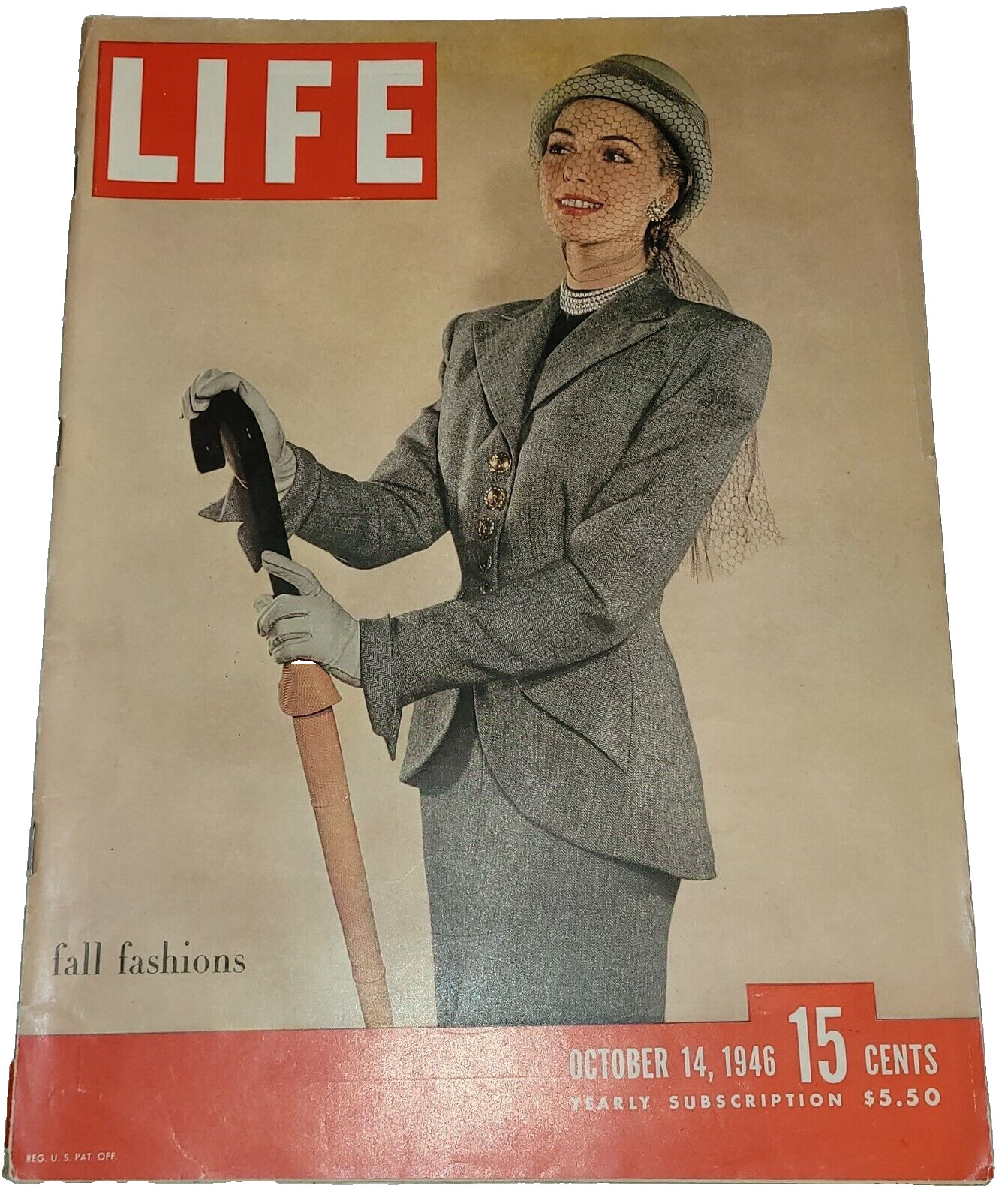 October 14, 1946 LIFE Magazine Old 40s ads WWII War era ad  Oct. 10