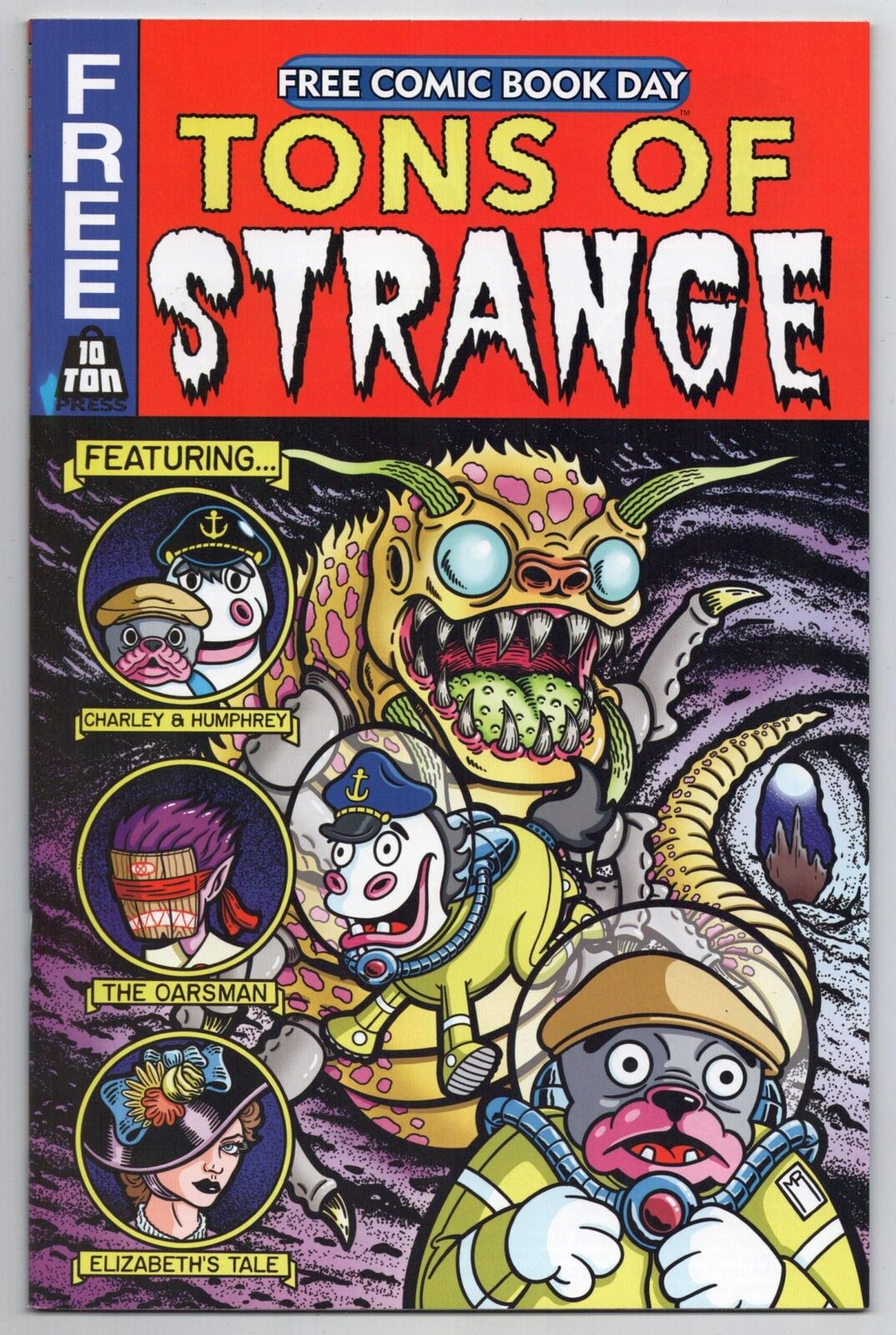 FCBD 2024 Tons Of Strange [Tales] #1 Promo Unstamped (10 Ton Press)
