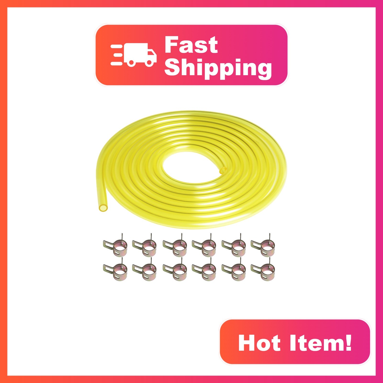 Eunice 10ft 1/4x3/8 Fuel Line Hose Eunice 10ft 1/4x3/8 Fuel Line Hose
