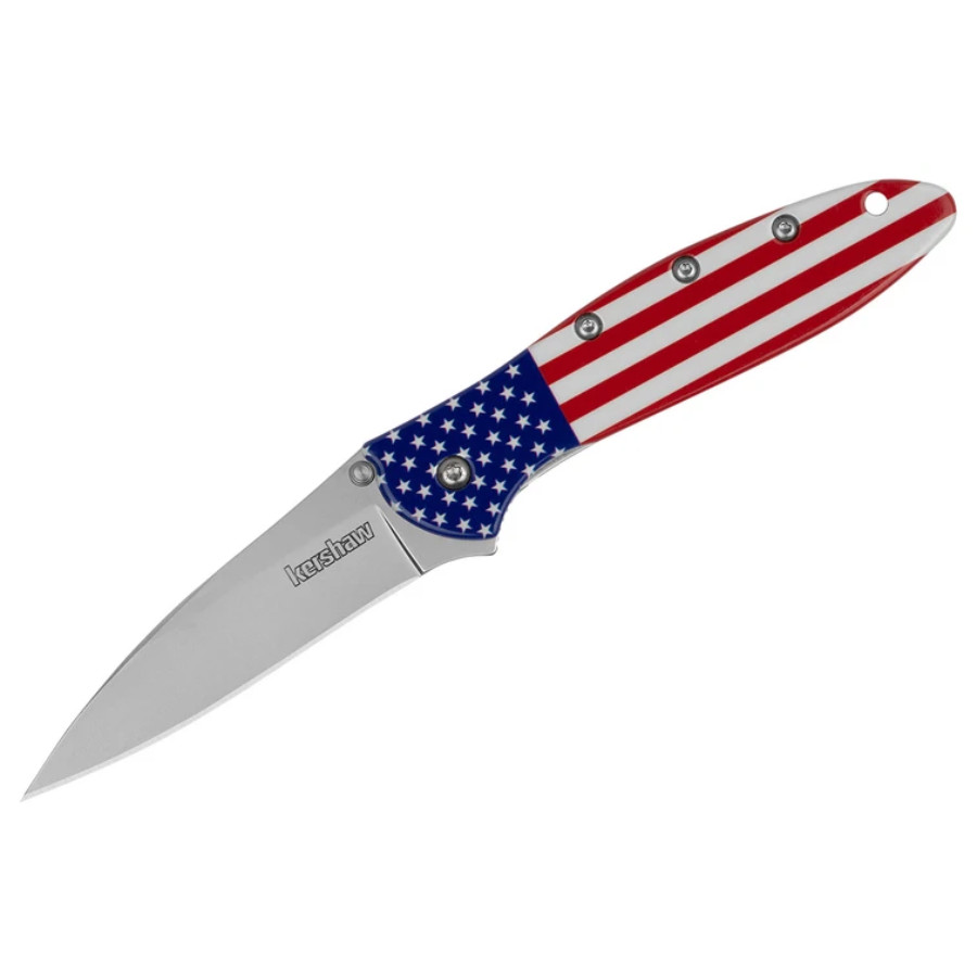 Kershaw Leek 1660USA - USA Flag New in Box 