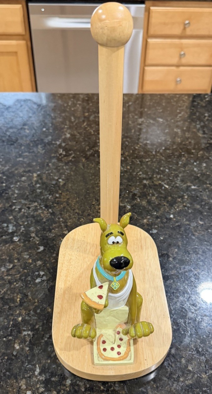 Scooby Doo Paper Towel Holder Warner Bros Studio Store Exclusive excellent RARE Scooby Doo Paper Towel Holder Warner Bros Studio Store Exclusive excellent RARE