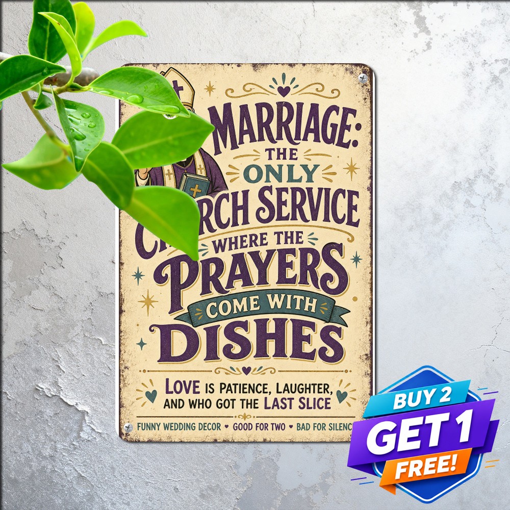 funny marriage quote wedding signs dcor