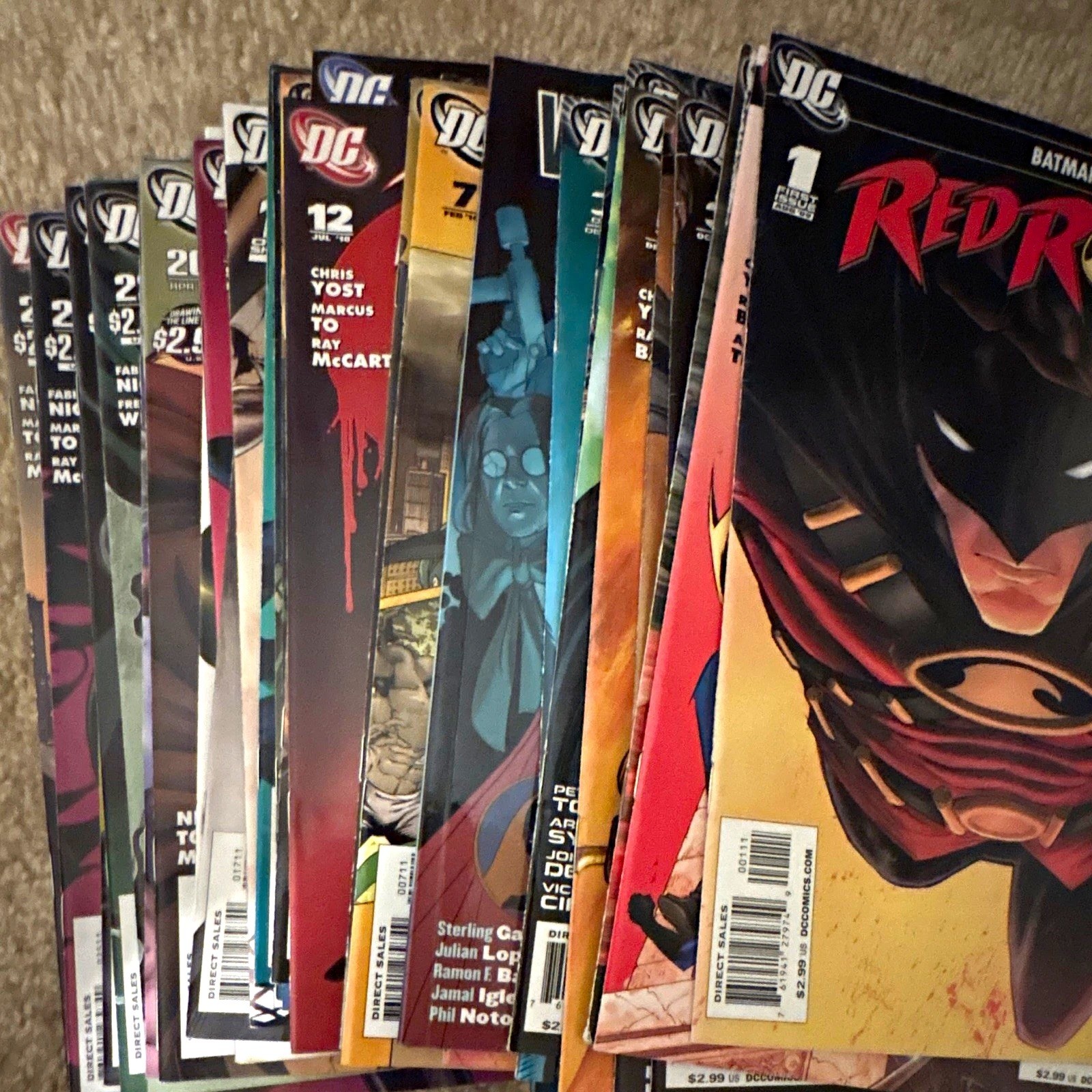 DC LOT Red Robin 1-26+ COMPLETE including OneShot, Blackest Night, Worlds Finest DC LOT Red Robin 1-26+ COMPLETE including OneShot, Blackest Night, Worlds Finest