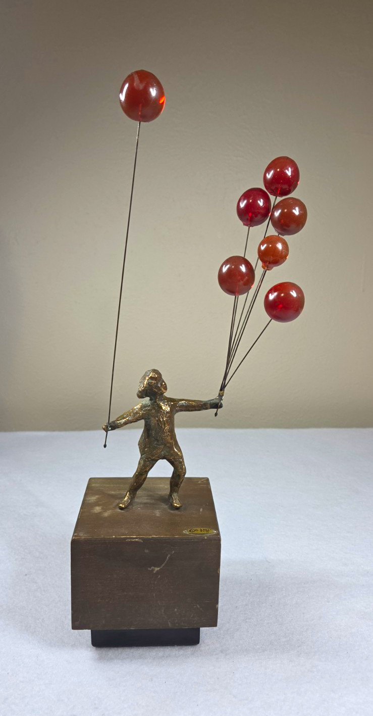 Vintage 1971 Artist C. Jere Bronze Sculpture Vintage 1971 Artist C. Jere Bronze Sculpture