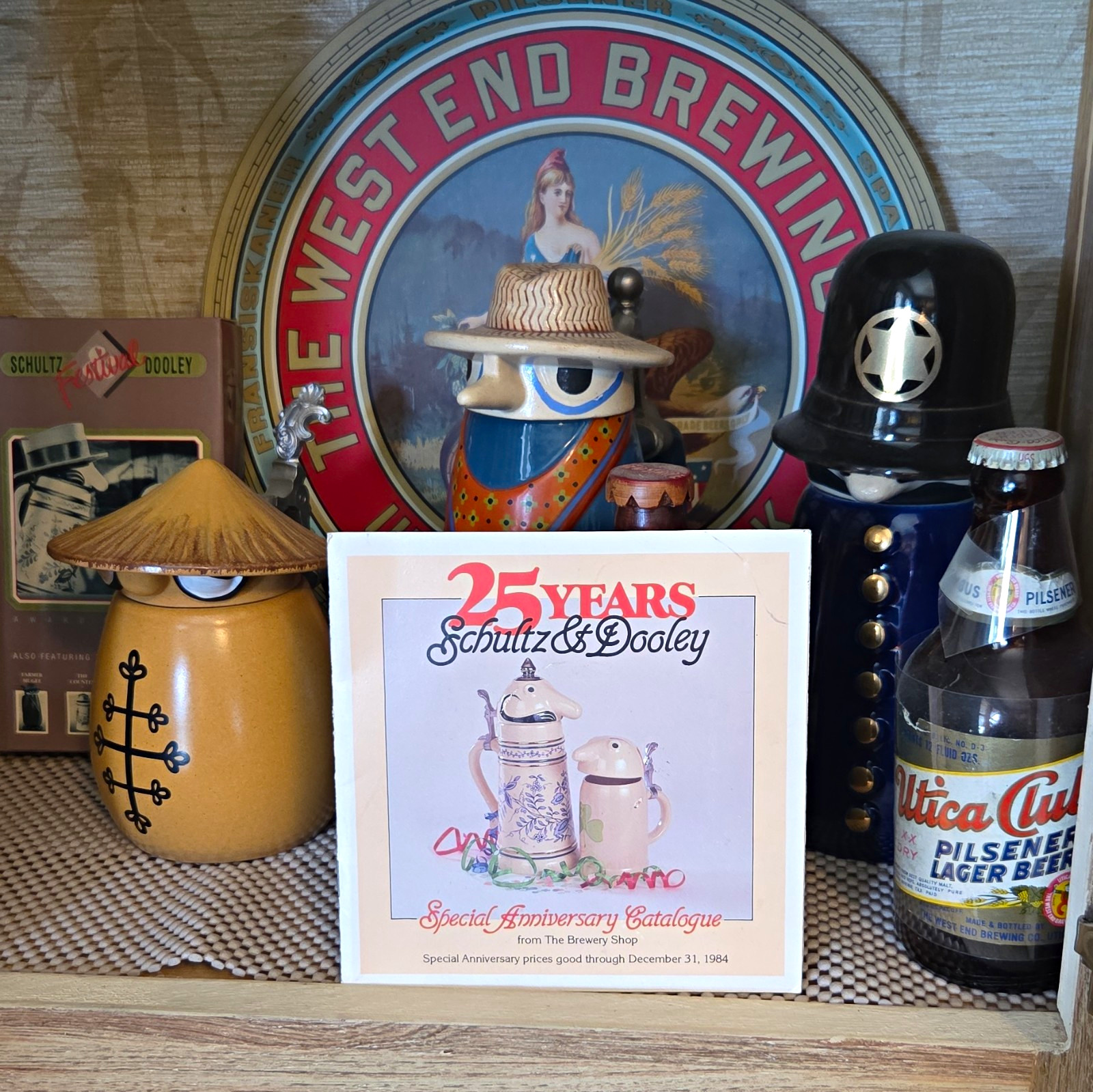 Utica Club Vintage Items Lot
