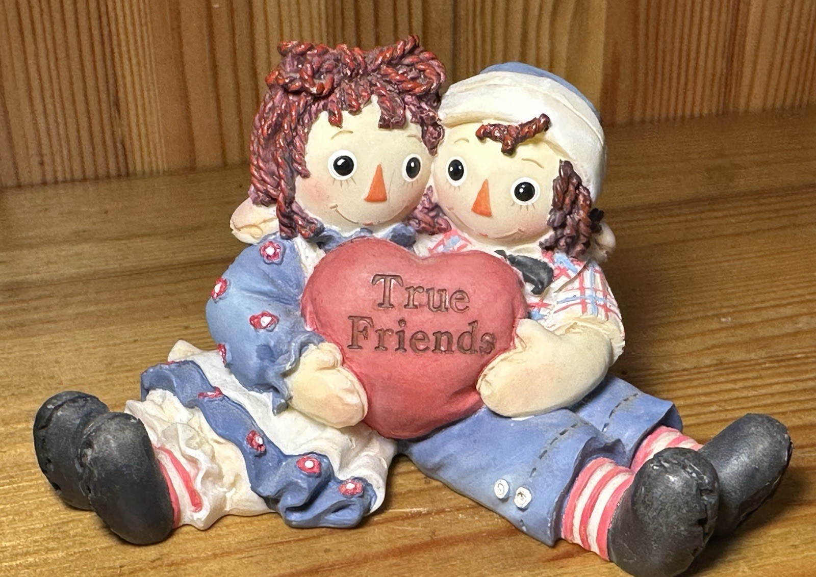 Vintage Simon & Schuster ENESCO Raggedy Ann & Andy Vintage Simon & Schuster ENESCO Raggedy Ann & Andy