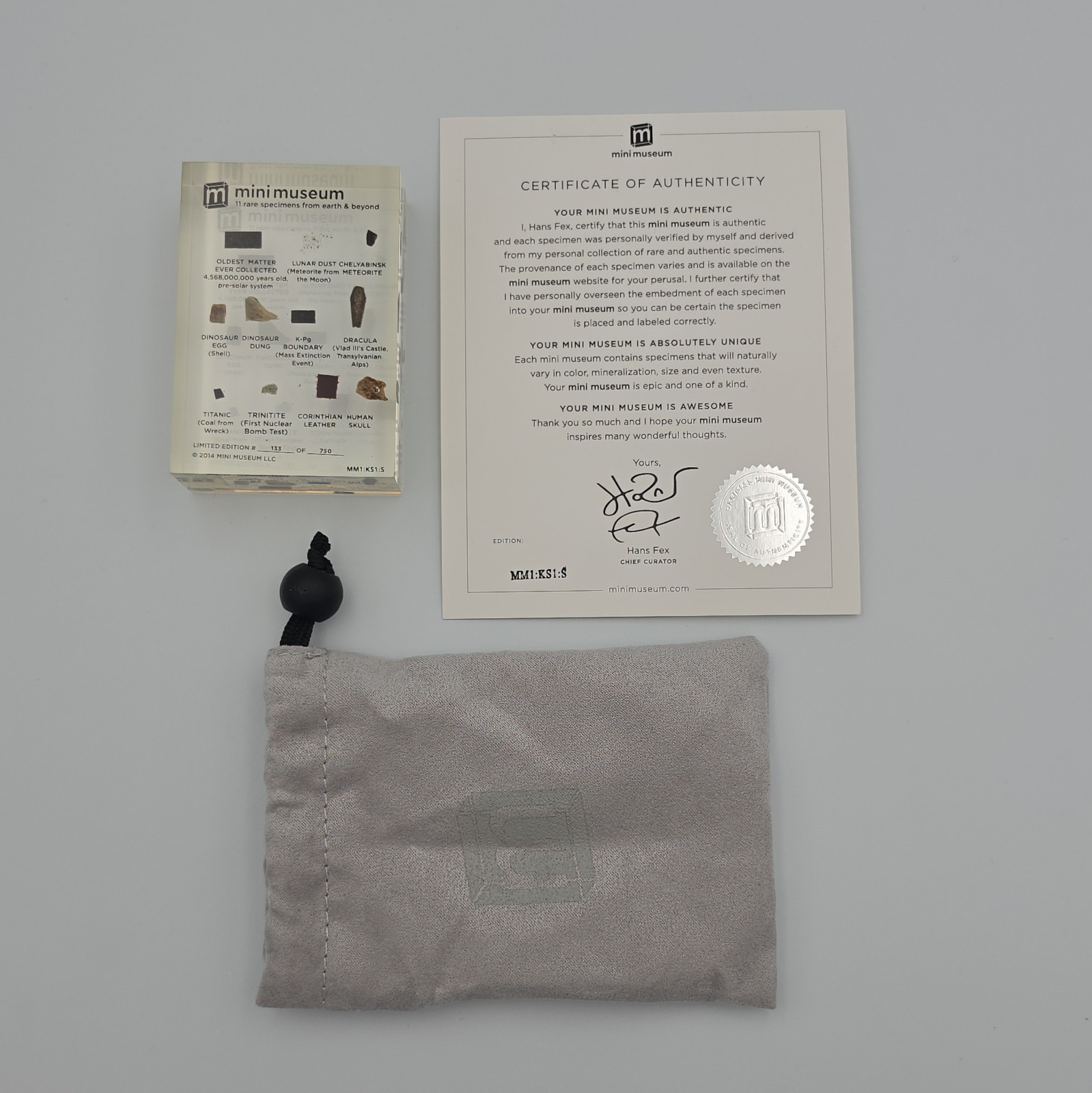 Mini Museum 1st Edition Kickstarter - Small - MM1:KS1:S - LE 133 Of 750