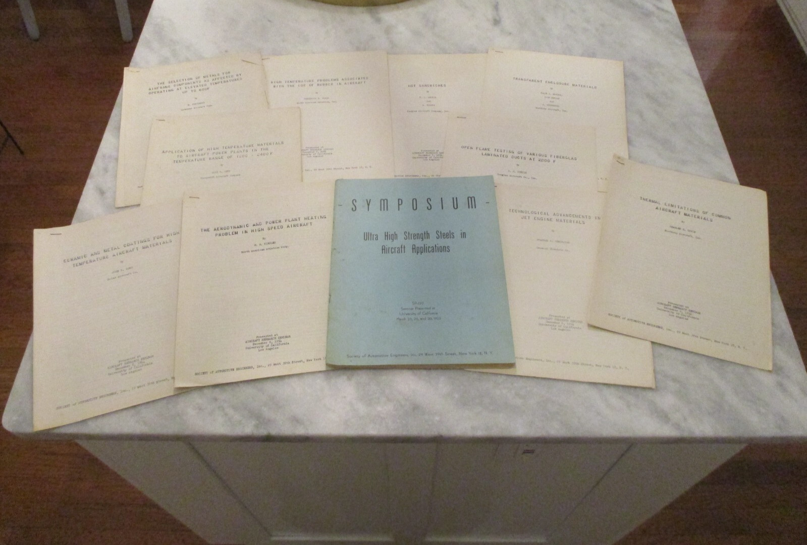 AIRCRAFT RESEARCH SEMINAR PRESENTATIONS MERCURY/GEMINI/APOLLO PROGRAMS 1954-READ AIRCRAFT RESEARCH SEMINAR PRESENTATIONS MERCURY/GEMINI/APOLLO PROGRAMS 1954-READ