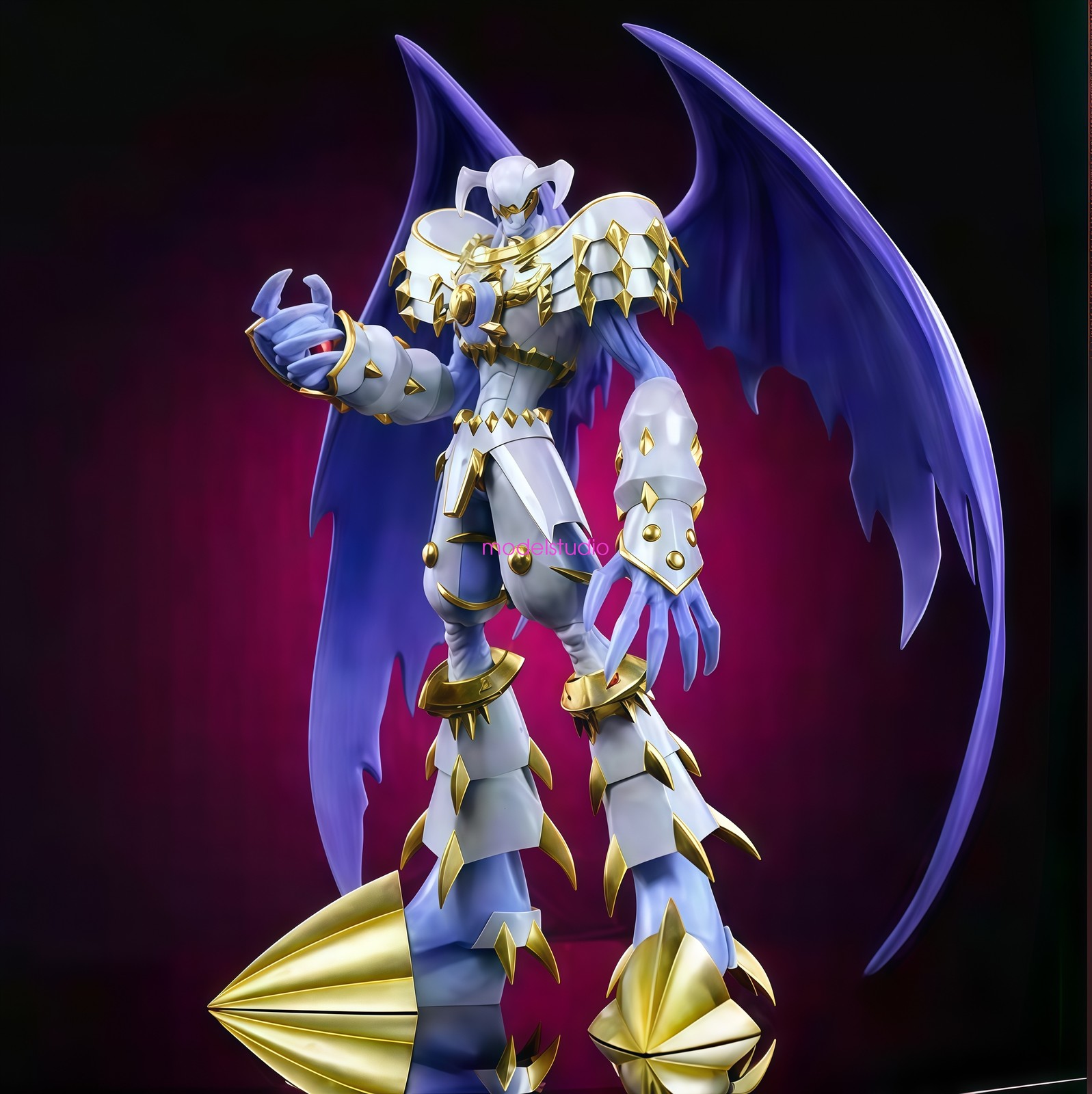 Sun Studio Digimon Dynasmon Model Pu Pre-order Painted H40cm Collection Anime