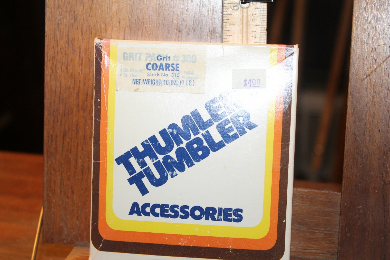 Vintage Package Thumler's Tumblers 16 Oz Coarse Grit Vintage Package Thumler's Tumblers 16 Oz Coarse Grit