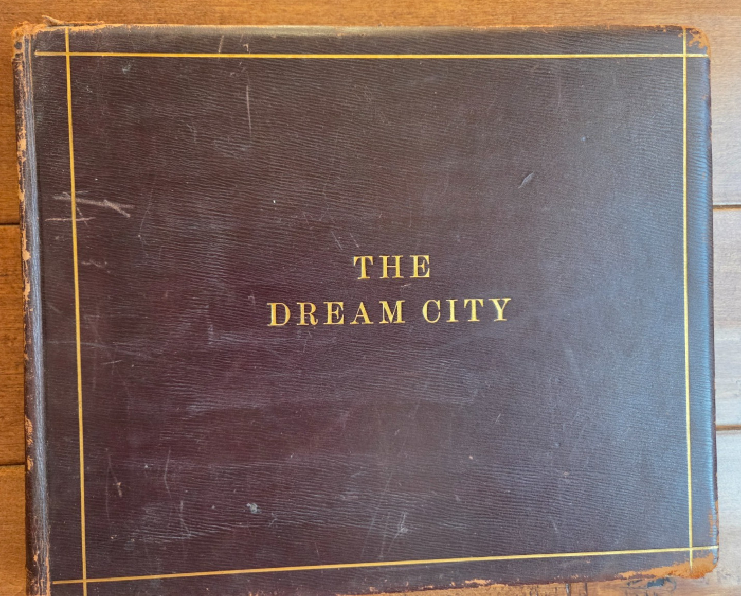 Antique Book The Dream City Illustrated World's Fair Columbian Expo Photos 1893 Antique Book The Dream City Illustrated World's Fair Columbian Expo Photos 1893