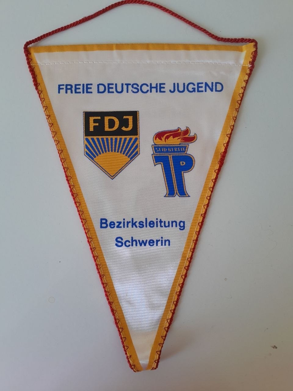 GDR souvenir pennant GDR souvenir pennant