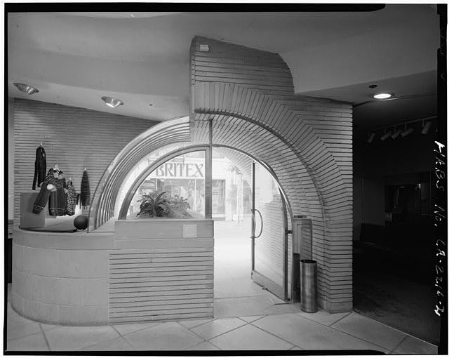 San Francisco CA V.C. Morris Store 1940s Entrance Interior Maiden Lane