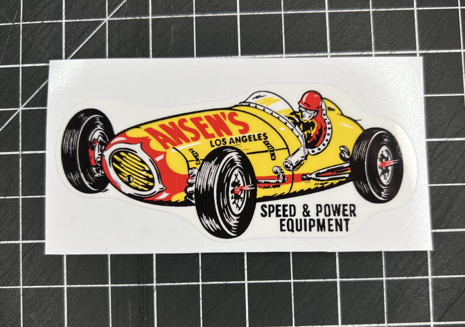 New Ansen Automotive Racing Equipment Decal Sticker – Hot Rod Drag Racing