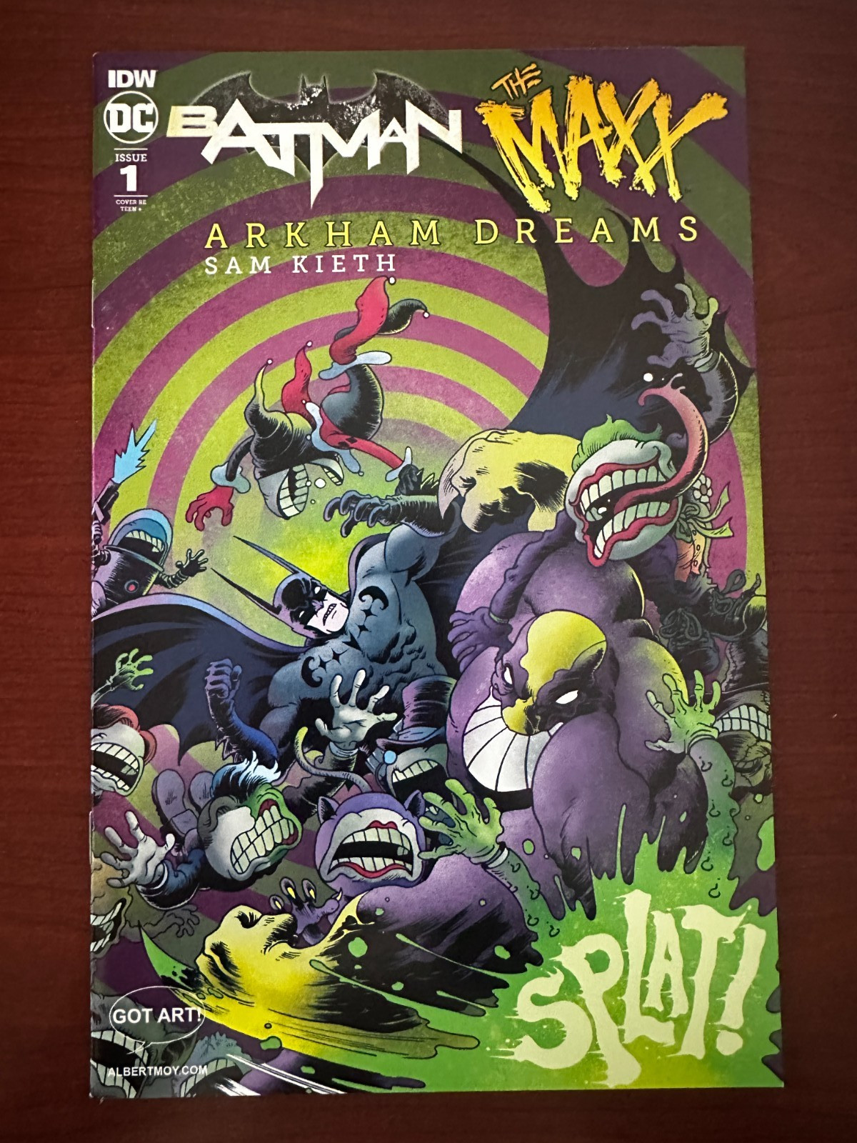 Batman/The Maxx Arkham Dreams #1 CP Wilson III Variant DC Albert Moy