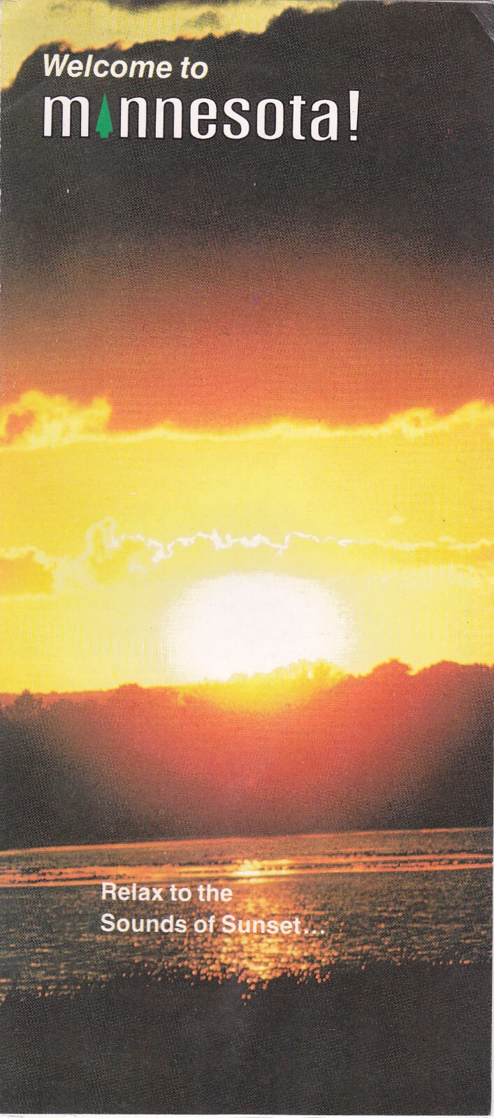 1970\'s Welcome To Minnesota Promotional Tourism Brochure