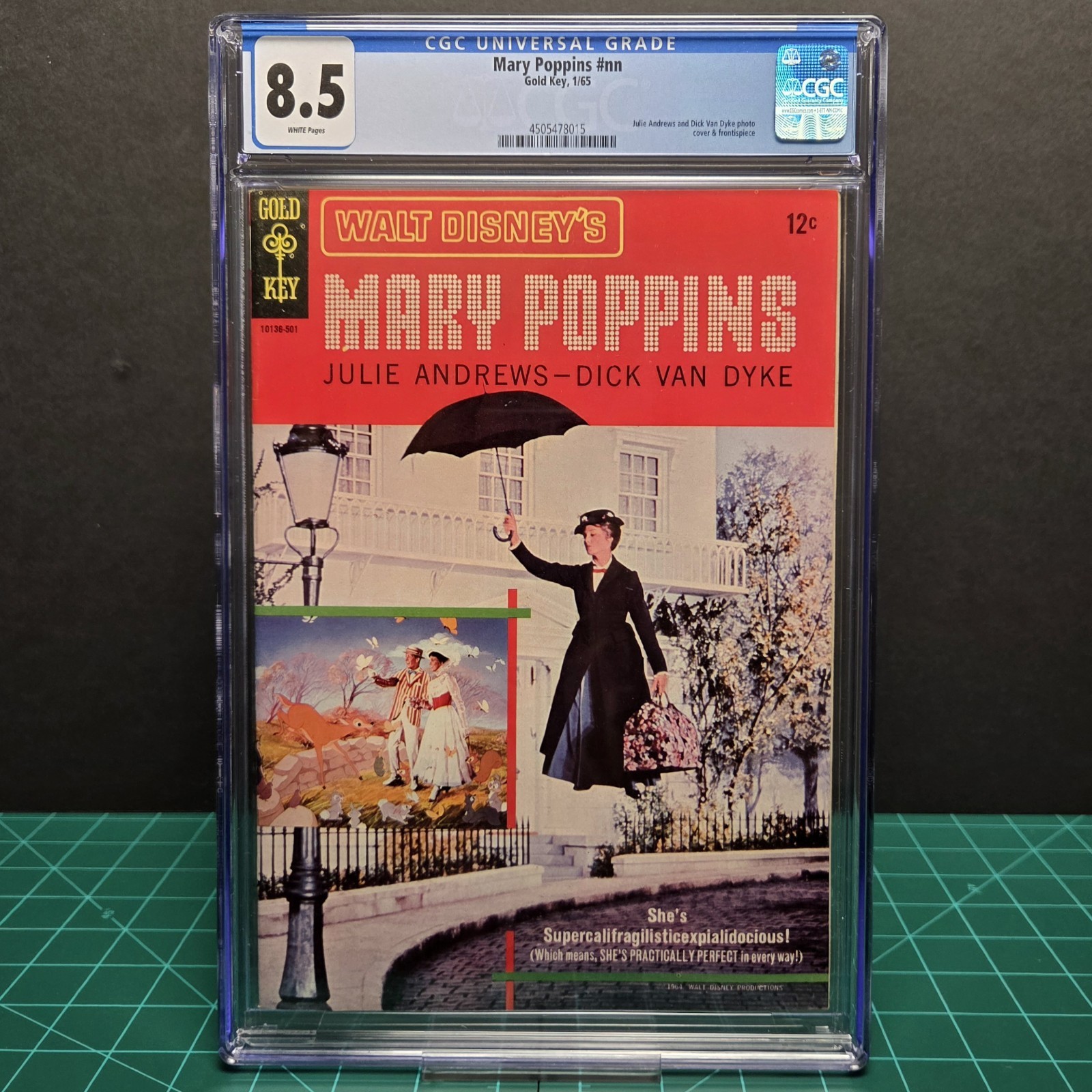 Walt Disney\'s Mary Poppins #12 - CGC 8.5 - 1965 - Gold Key - Disney