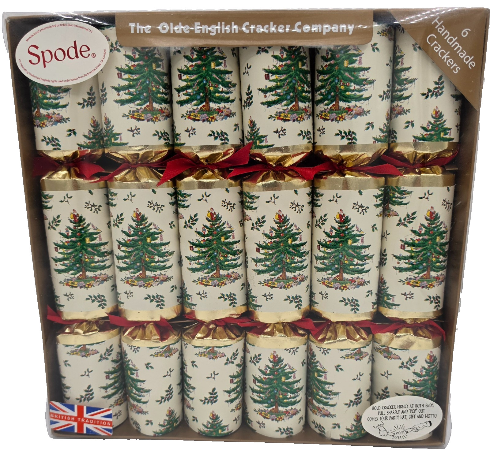 Olde English Cracker Co Spode Tree 18 Crackers/Bonbons by Spode NEW Olde English Cracker Co Spode Tree 18 Crackers/Bonbons by Spode NEW