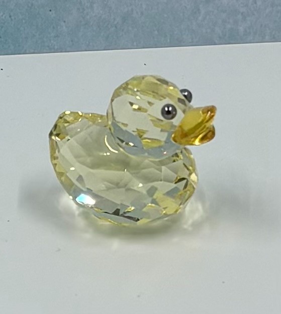 Swarovski Crystal Happy Duck Sunny Sandy #1077936 MIB