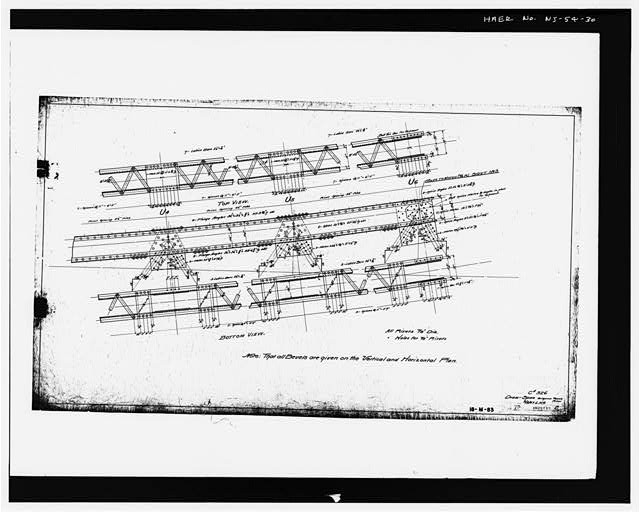 Jackson Street Bridge,Spanning Passaic River,Newark,Essex County,New Jersey,29