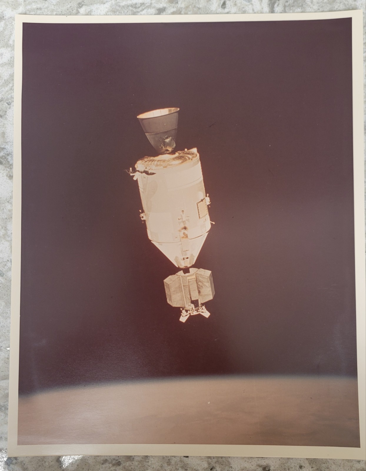 NASA Apollo Soyuz 1975 AST-32-2695 Spacecraft Kodak 8x10 Photo