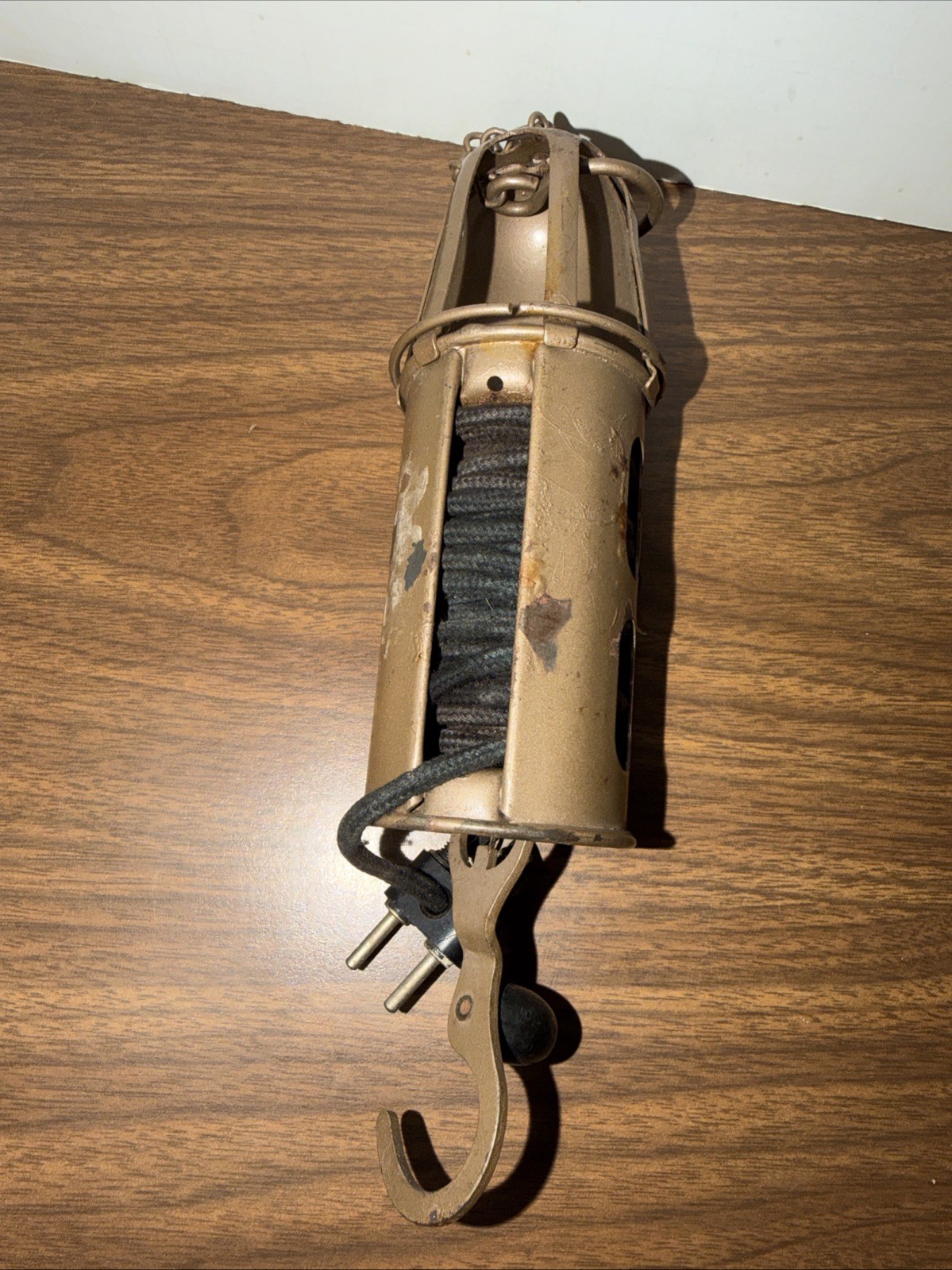 Vintage Lucas Military Auto Car Inspection Lamp Light Land Rover