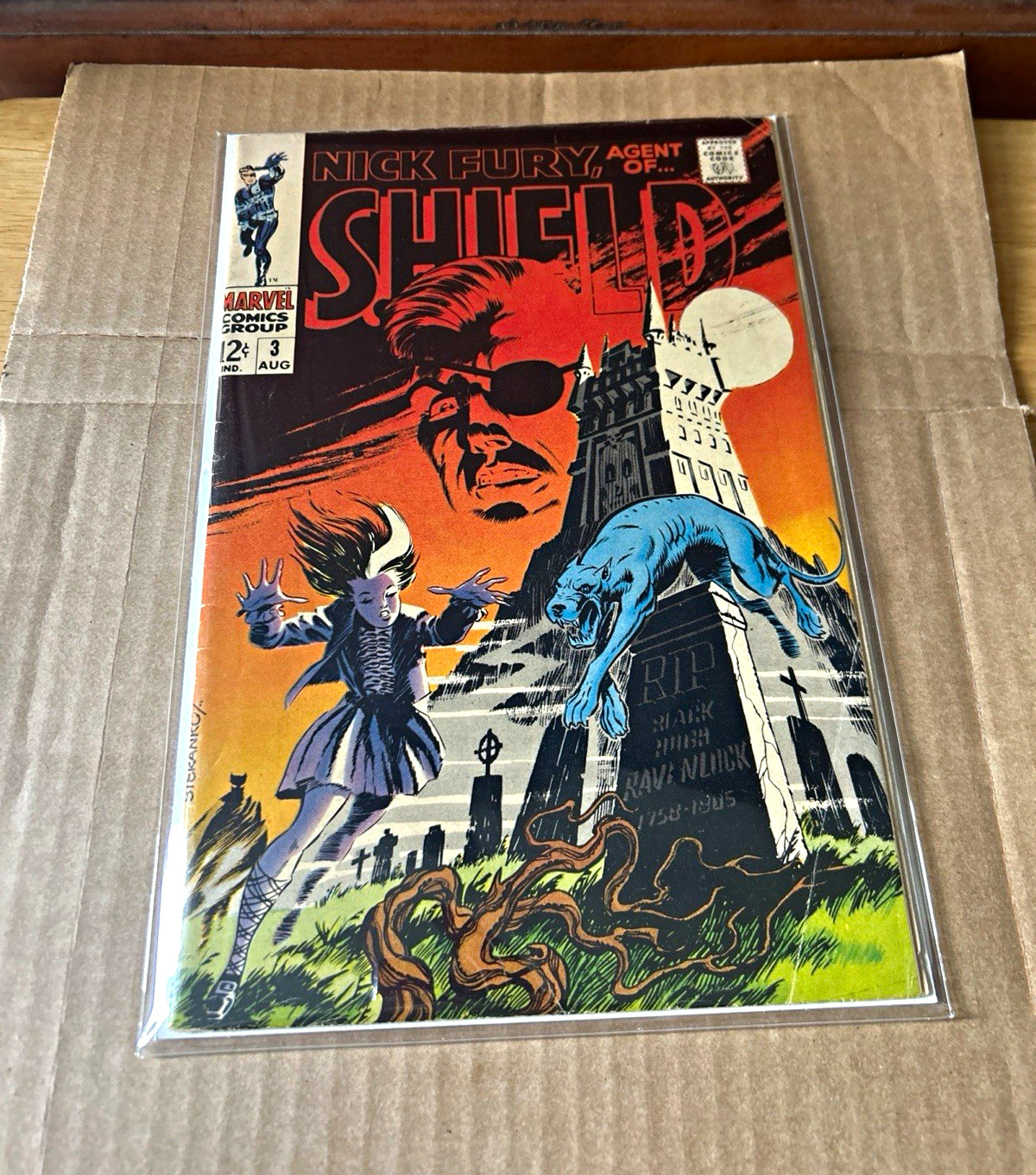 Marvel Comics Nick Fury, Agent of S.H.I.E.L.D. #3 Silver Age Nick Fury Marvel Comics Nick Fury, Agent of S.H.I.E.L.D. #3 Silver Age Nick Fury