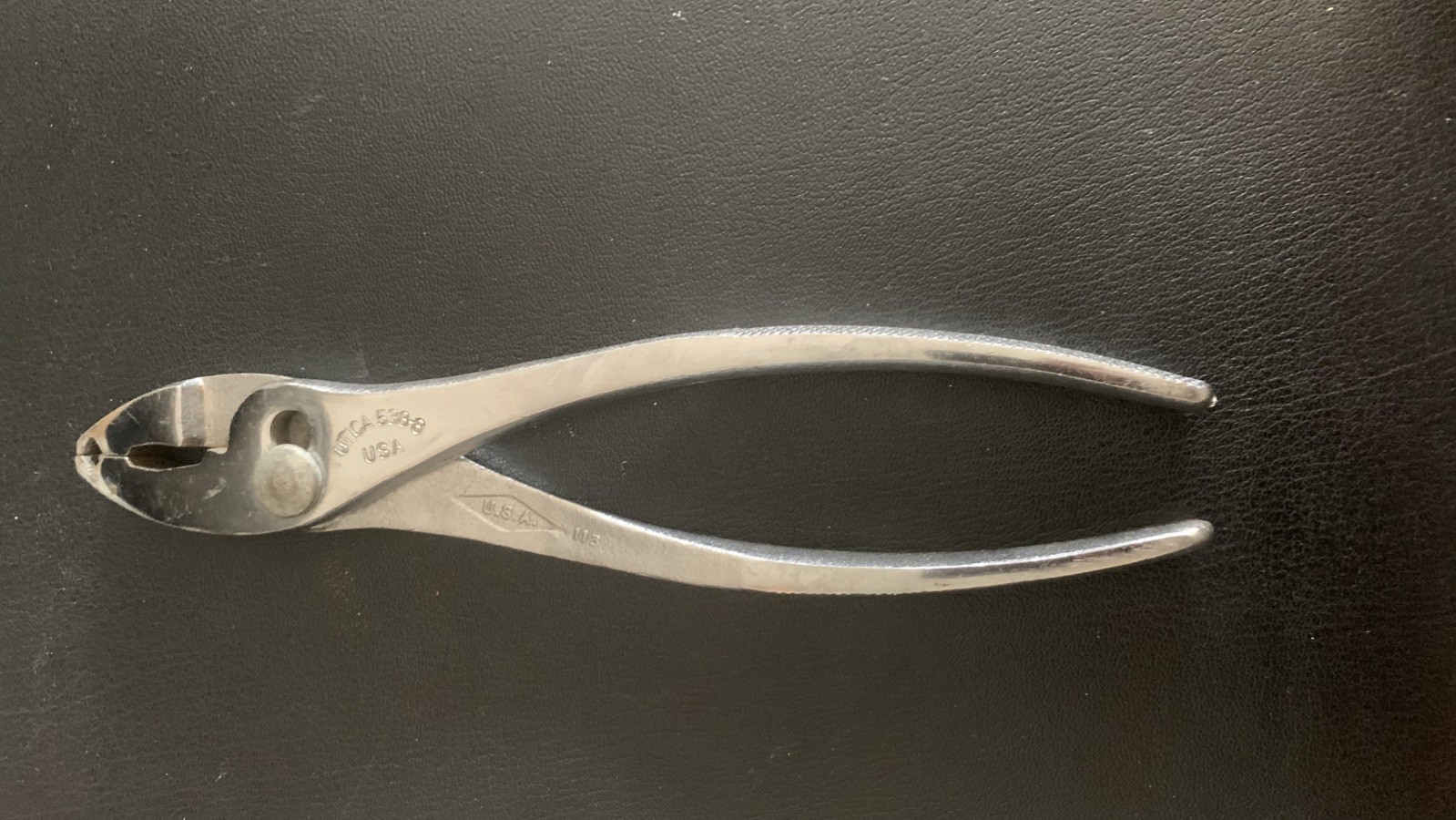 Vintage Utica Tools 538-8 Adjustable Hose Clamp Pliers Made In The USA