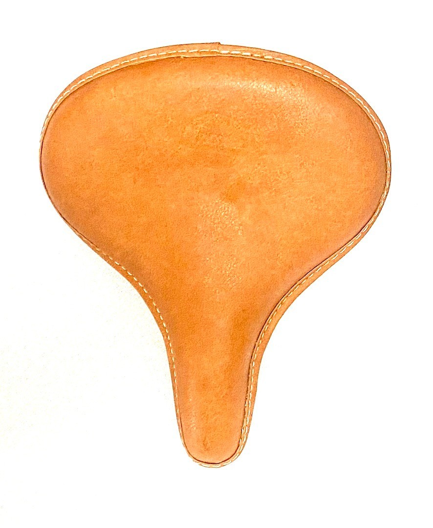 MINT NOS 1940S-50S TROXEL LEATHER BICYCLE SADDLE FOR 20
