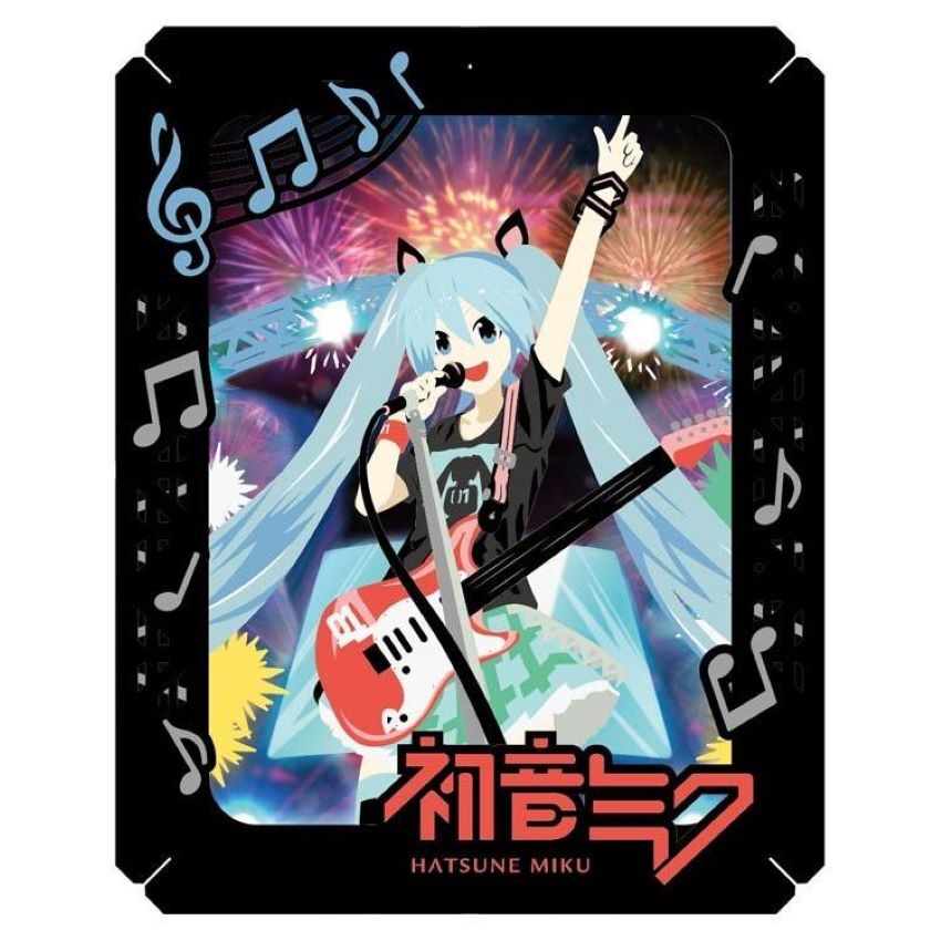 Let's live (Hatsune Miku) PAPER THEATER ENS-PT-224 Japan Anime Craft 724Y