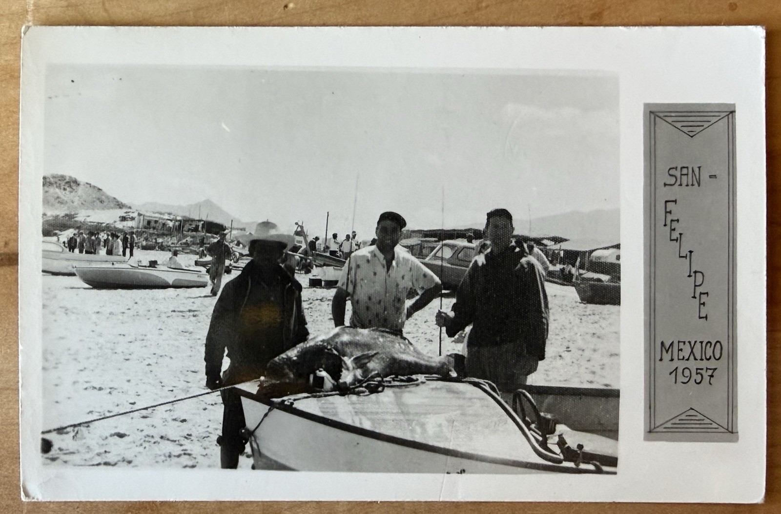 1957 San Felipe Mexico Friends Fishing Trip Baja California RPPC 1957 San Felipe Mexico Friends Fishing Trip Baja California RPPC