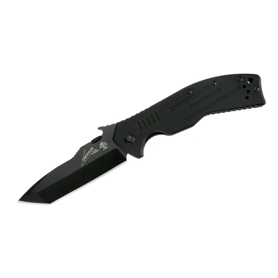 Kershaw Emerson CQC-8K 6044TBLK Wave Pocket Knife Tanto Folding Tactical G10 NIB Kershaw Emerson CQC-8K 6044TBLK Wave Pocket Knife Tanto Folding Tactical G10 NIB