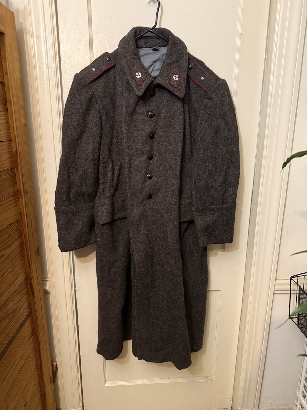 Vintage Bulgarian/USSR Wool Officers Trenchcoat Manufactured May 16, 1970 (LNC) Vintage Bulgarian/USSR Wool Officers Trenchcoat Manufactured May 16, 1970 (LNC)