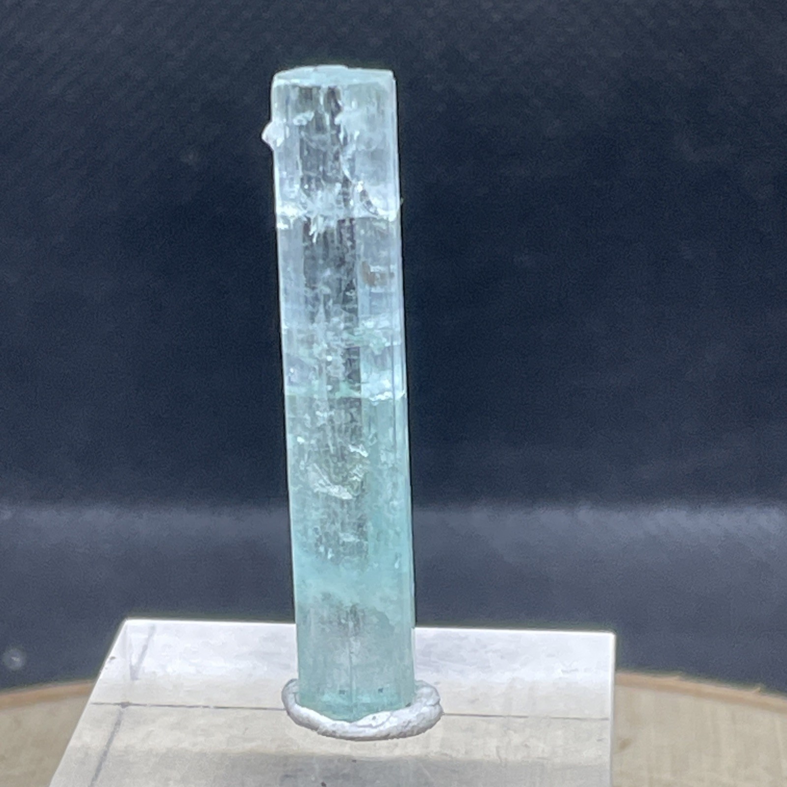 Green beryl crystal - Nasarawa Eggon mine, Nigeria vanadium emerald Green beryl crystal - Nasarawa Eggon mine, Nigeria vanadium emerald