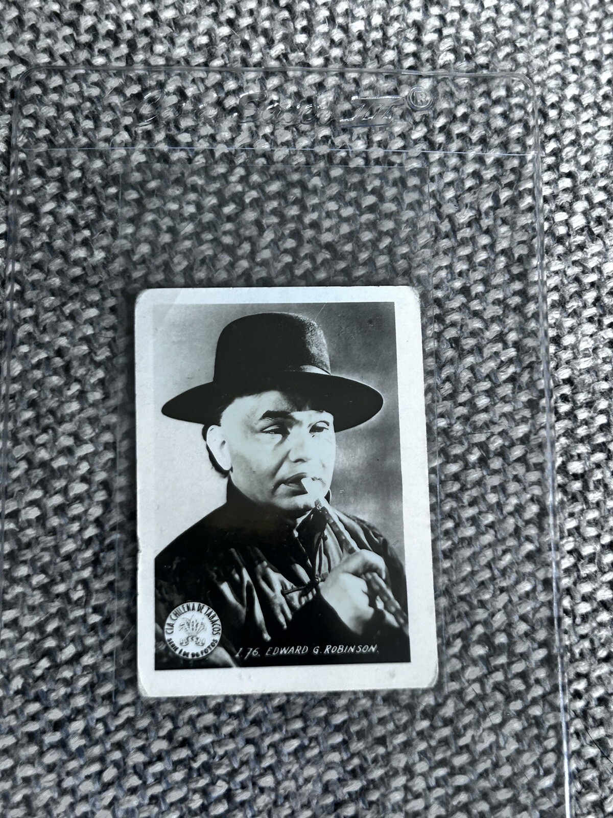 Cia Chilena de Tobaccos Edward G. Robinson Tobacco Card Rare 1932 I Set Cia Chilena de Tobaccos Edward G. Robinson Tobacco Card Rare 1932 I Set
