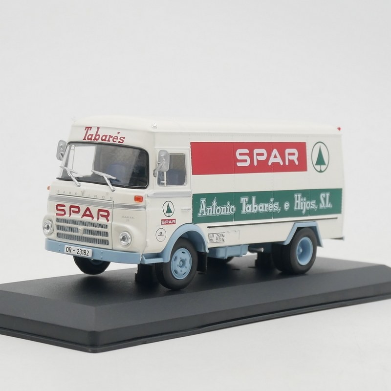 Rare 1:43 1968 Barreiros Saeta Spar Cargo - Diecast Diorama Miniature Model