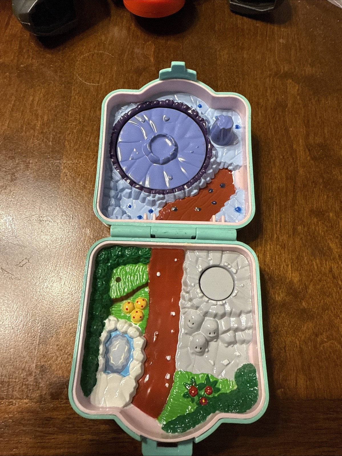 Pokemon Tomy Chibi Poke House mountain playset  polly pocket Diglett Dugtrio