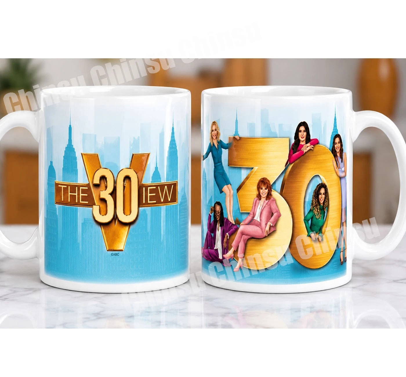 The View Season 30 2026 Coffee Mug, 30th Anniversary TV Show Mug The View Season 30 2026 Coffee Mug, 30th Anniversary TV Show Mug