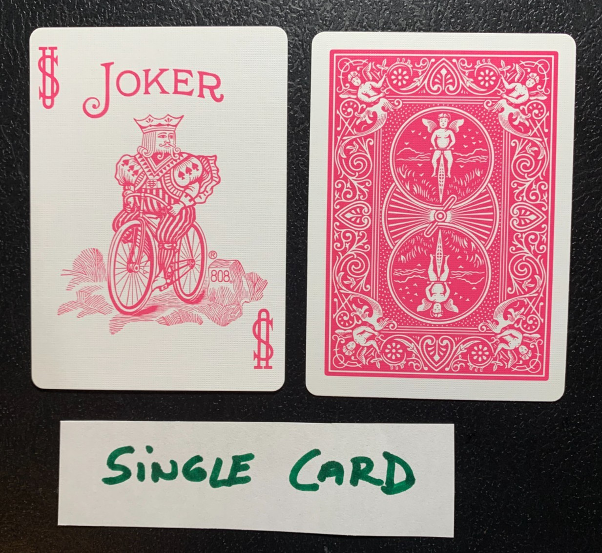 JOKER     Swap Playing Card      BREAST CANCER            Pink Joker