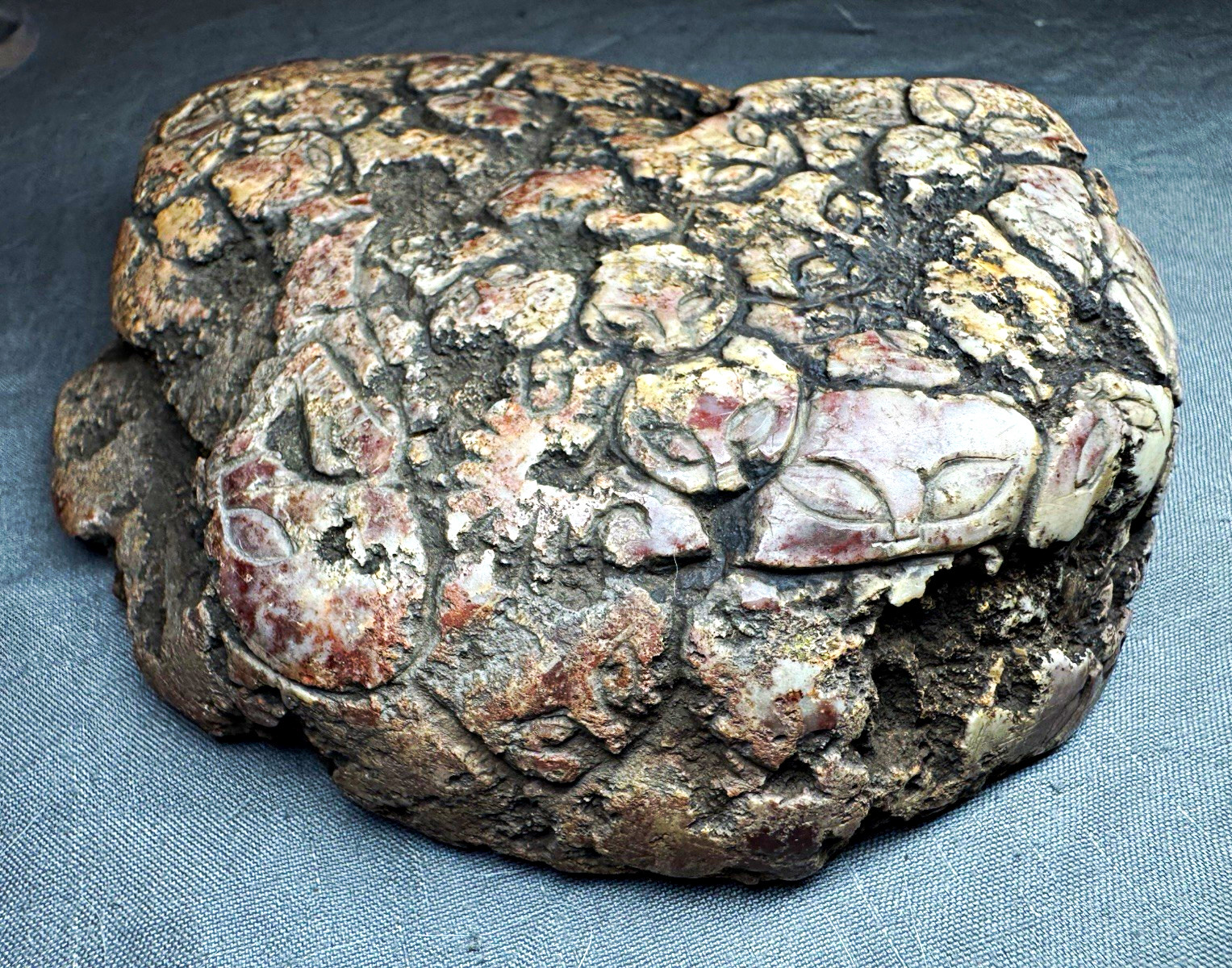 Ojuelos De Jalisco Fractal Faces Ancient Stone Extraterrestrial Artifact Rare Ojuelos De Jalisco Fractal Faces Ancient Stone Extraterrestrial Artifact Rare