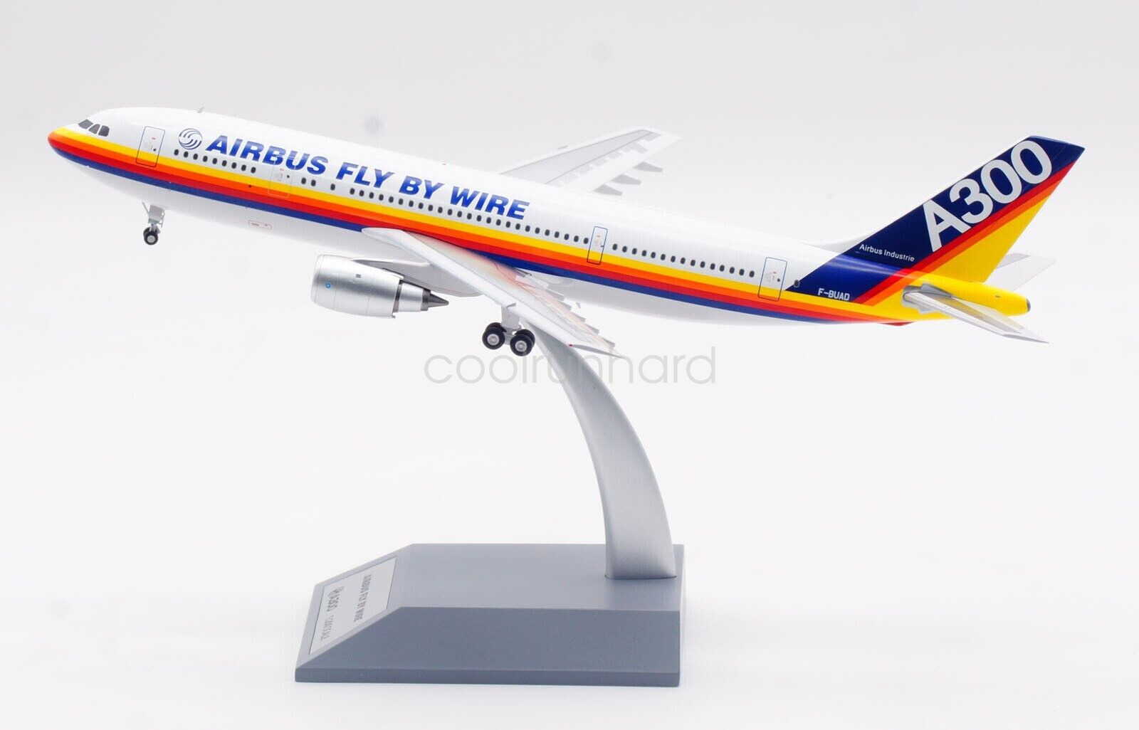 1:200 INFLIGHT Airbus FLY BY WIRE A300B2 Diecast Aircraft Jet Model F-BUAD