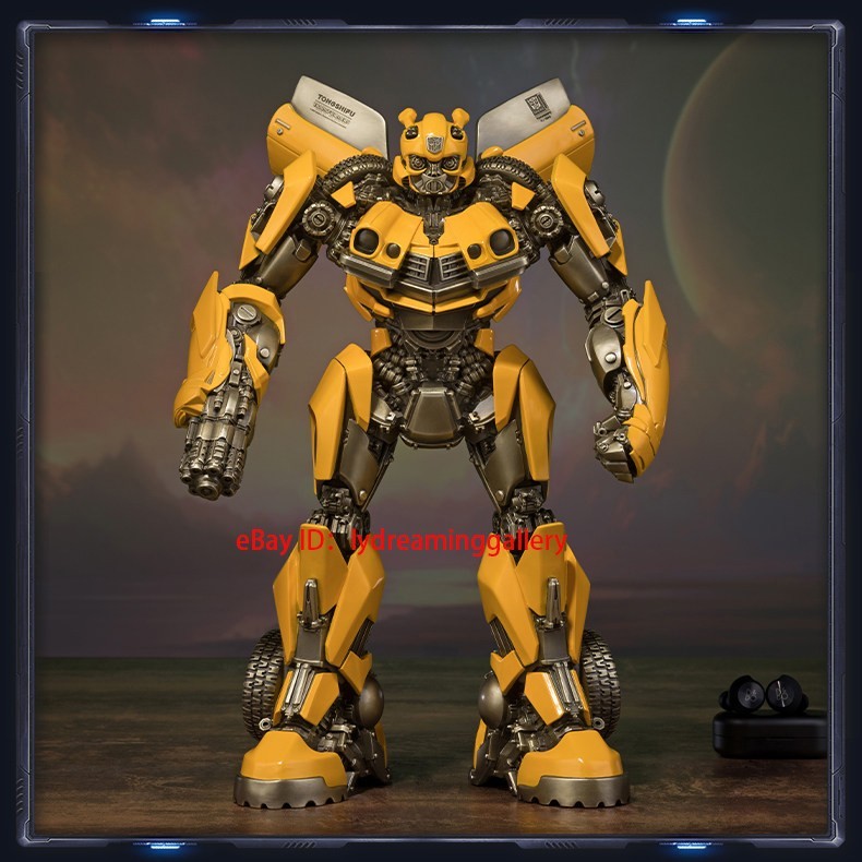 TongShiFu Transformation Bumblebee 15.7in Limited Collectible brass statue
